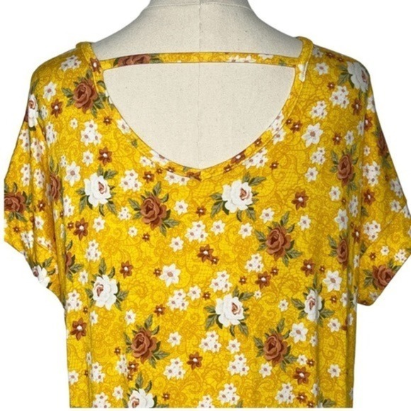 LuLaRoe Floral Macy Maxi Dress Size‎ Medium lc112 - Picture 6 of 9